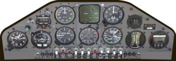 Instrument Panel 5 rc digital decal